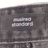 MUSINSA STANDARD ウィメンズディープタックエクストラワイドデニムパンツ レディース 24