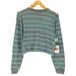 ディスイズネバーザット thisisneverthat Mesh Striped W Crewneck レディース S
