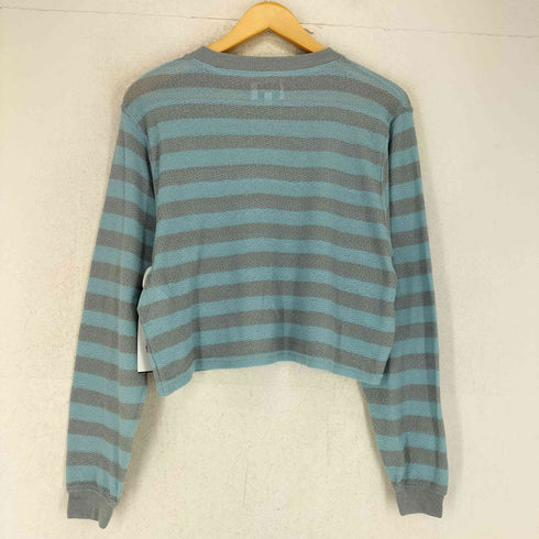 ディスイズネバーザット thisisneverthat Mesh Striped W Crewneck レディース S
