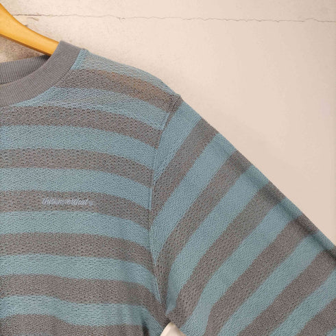 ディスイズネバーザット thisisneverthat Mesh Striped W Crewneck レディース S