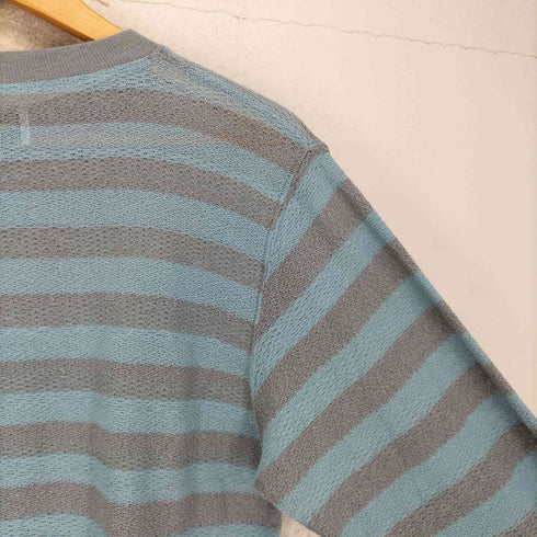 ディスイズネバーザット thisisneverthat Mesh Striped W Crewneck レディース S