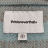 ディスイズネバーザット thisisneverthat Mesh Striped W Crewneck レディース S