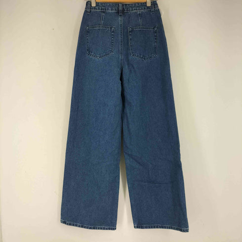 MUSINSA STANDARD ウィメンズディープタックエクストラワイドデニムパンツ レディース 24
