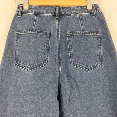 MUSINSA STANDARD ウィメンズディープタックエクストラワイドデニムパンツ レディース 24
