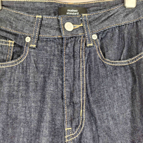 MUSINSA STANDARD ライトウェイトビッグワイドデニムパンツ レディース 26
