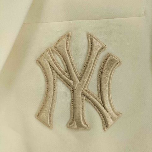 エムエルビー MLB Unisex Solid Black White Blazer メンズ S