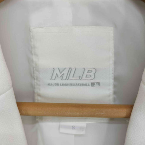 エムエルビー MLB Unisex Solid Black White Blazer メンズ S