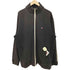 トミーヒルフィガー TOMMY HILFIGER 00s ラバーロゴ フレンチテリー スウェット ジップアップ ジャケット メンズ import:XL