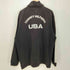 トミーヒルフィガー TOMMY HILFIGER 00s ラバーロゴ フレンチテリー スウェット ジップアップ ジャケット メンズ import:XL