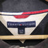 トミーヒルフィガー TOMMY HILFIGER 00s ラバーロゴ フレンチテリー スウェット ジップアップ ジャケット メンズ import:XL