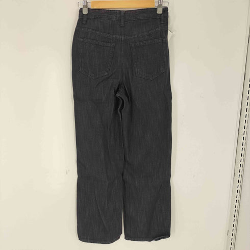 MUSINSA STANDARD リネンライクワイドデニムパンツ レディース 26