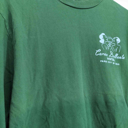 カルネボレンテ Carne Bollente 両面プリント L/S Tシャツ メンズ S