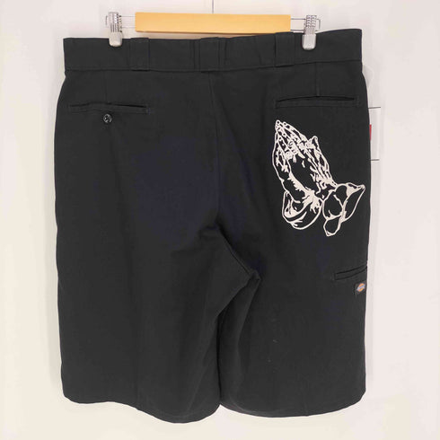 ディッキーズ Dickies Loose Fit 両面プリント ジップフライ ハーフ パンツ メンズ