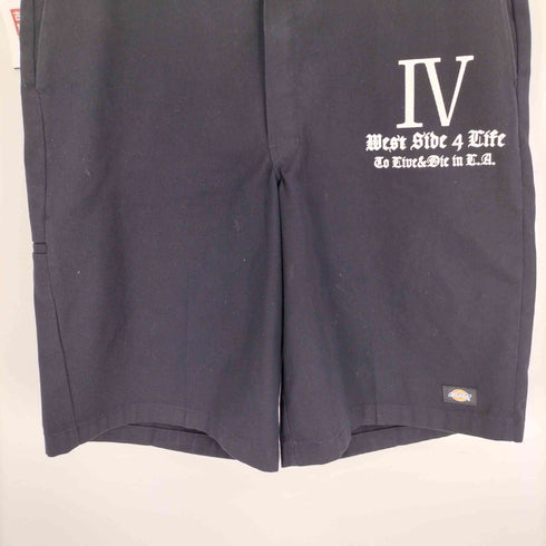 ディッキーズ Dickies Loose Fit 両面プリント ジップフライ ハーフ パンツ メンズ