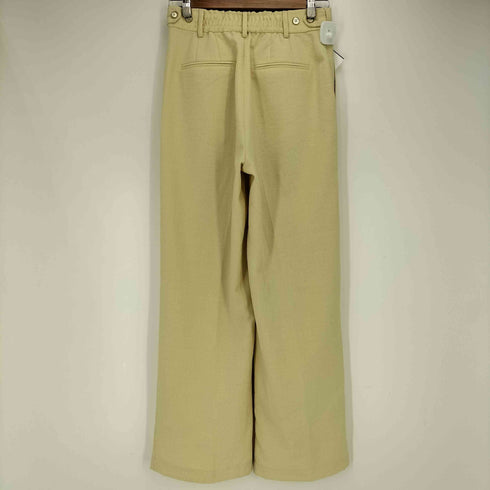 ビス ViS 25SS 美easy ワンタックワイドスラックスパンツ レディース JPN:M
