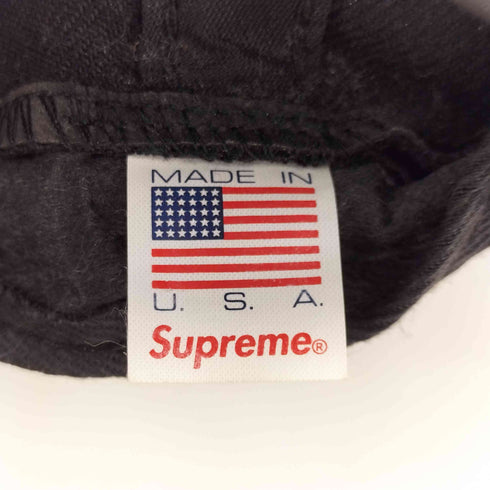 シュプリーム Supreme 15SS ロゴ刺繍 ツートンカラー ベースボールキャップ メンズ