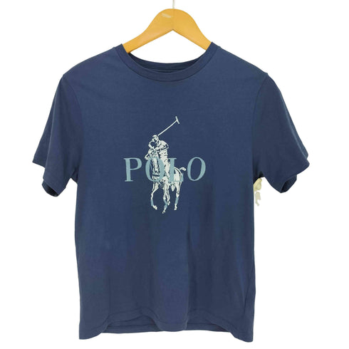 ポロラルフローレン POLO RALPH LAUREN Big Pony コットン ジャージー Tシャツ レディース import:L