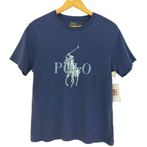 ポロラルフローレン POLO RALPH LAUREN Big Pony コットン ジャージー Tシャツ レディース import:L