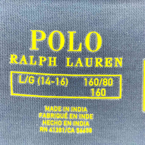 ポロラルフローレン POLO RALPH LAUREN Big Pony コットン ジャージー Tシャツ レディース import:L