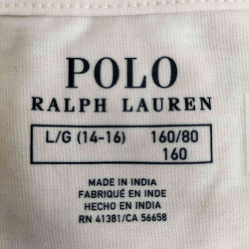 ポロラルフローレン POLO RALPH LAUREN Big Pony コットン ジャージー Tシャツ レディース import:L