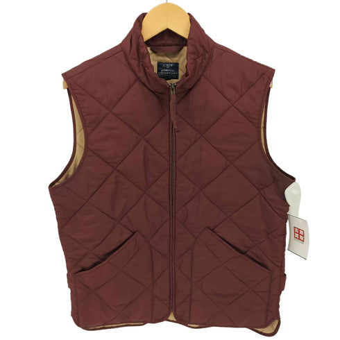 ジェイクルー J.CREW 裏地切り替え キルティング ベスト メンズ import:S