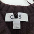 コス COS バイカラー Vネック ローゲージ クロップド ニット レディース JPN:XS