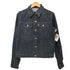 バーバリーブルーレーベル BURBERRY BLUE LABEL 濃紺 袖裏ノバチェック 3rd デニムジャケット レディース EUR:38