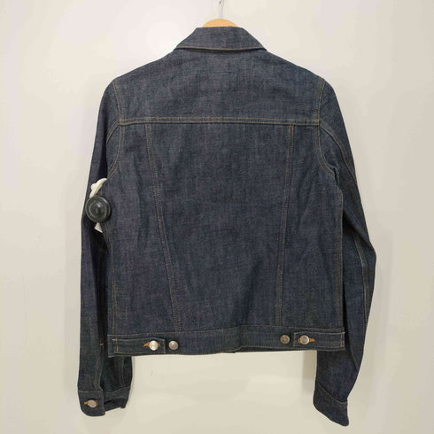 バーバリーブルーレーベル BURBERRY BLUE LABEL 濃紺 袖裏ノバチェック 3rd デニムジャケット レディース EUR:38