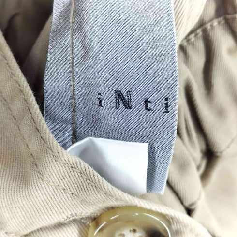 アンティメテ iNtimite コットン ボタンダウンノースリーブワンピース レディース JPN:S