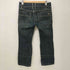バーバリーブルーレーベル BURBERRY BLUE LABEL クロップド デニムパンツ レディース UK:24