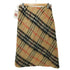 バーバリーブルーレーベル BURBERRY BLUE LABEL ノバチェック シャギー ウール タイトスカート レディース EUR:38