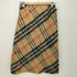 バーバリーブルーレーベル BURBERRY BLUE LABEL ノバチェック シャギー ウール タイトスカート レディース EUR:38