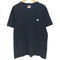 ブルーブルー BLUE BLUE インディゴ染 ボーダー クルーネック S/S Tシャツ メンズ JPN:L