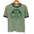 sportwear 70-80S ボディ OLD USA製 プリント S/S レーヨン混 リンガー Tシャツ 霜降り 裾袖シングル 1983 VINTAGE ヴィンテージ メンズ import:M