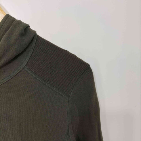 バーバリーブルーレーベル BURBERRY BLUE LABEL コットン ホース刺繍 フレンチテリー ジップアップパーカー レディース EUR:38