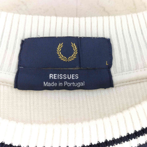 フレッドペリー FRED PERRY Reissues Crew Neck Pique T-Shirt メンズ L