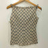 バーバリーブルーレーベル BURBERRY BLUE LABEL ノバチェック フリル キャミソール レディース JPN:36