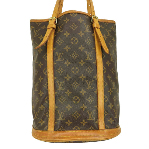 ルイヴィトン LOUIS VUITTON バケットGM モノグラム トートバッグ レディース