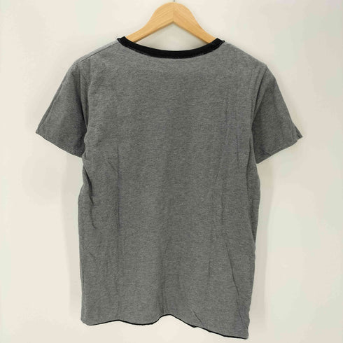 80-90S ボディ OLD 無地 ブランク ダブルフェイス バイカラー リバーシブル S/S ポケット Tシャツ メンズ
