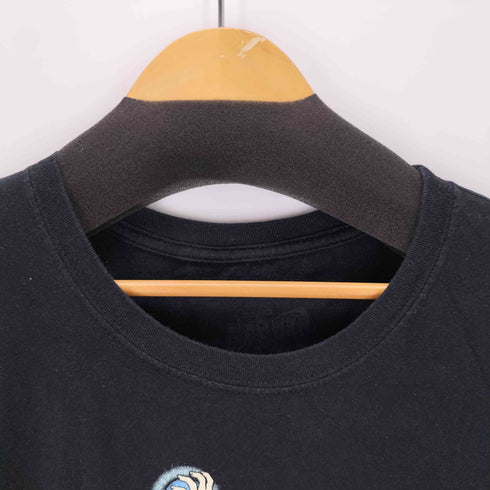 アニメキャラクタープリントTシャツ メンズ