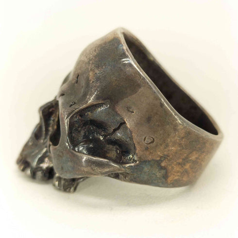 SKULL DESIGN SILVER RING スカル デザイン シルバー リング 925 メンズ 21号