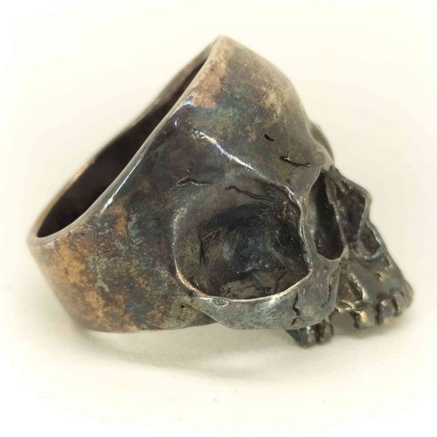 SKULL DESIGN SILVER RING スカル デザイン シルバー リング 925 メンズ 21号