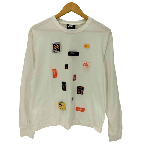 ナイキ NIKE ロゴ タグ パッチ デザイン L/S カットソー ロンT メンズ import:M