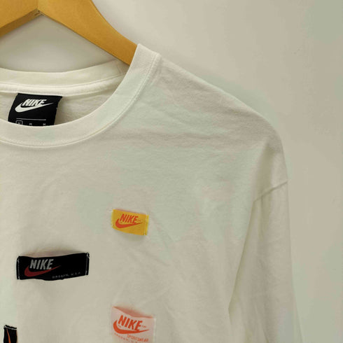 ナイキ NIKE ロゴ タグ パッチ デザイン L/S カットソー ロンT メンズ import:M