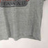 ヘインズ Hanes 80S ボディ OLD USA製 シマウマ ゼブラ プリント S/S ボックス Tシャツ 裾袖シングル 短丈 霜降り レディース import:L