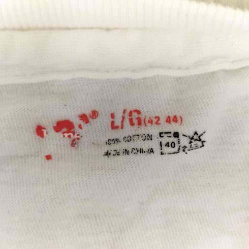 ヘインズ Hanes アーティストプリントTシャツ メンズ L