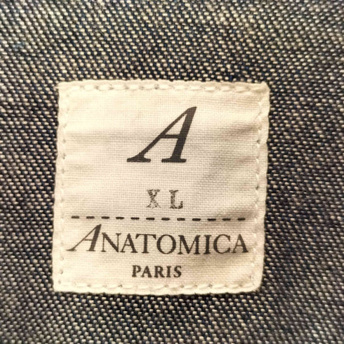アナトミカ ANATOMICA デニム ウエスタンシャツ メンズ JPN:XL