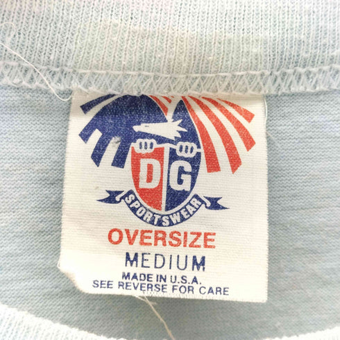 D.G.SPORT WEAR 80S ボディ OLD USA製 プリント タンクトップ メンズ import:M