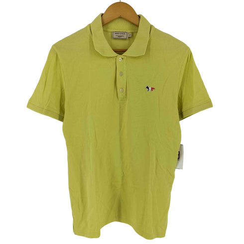 メゾンキツネ MAISON KITSUNE Tricolor Fox Patch Polo Shirts レディース M