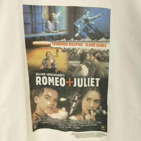 フルーツオブザルーム FRUIT OF THE LOOM 80-90S ボディ OLD USA製 洋画 ムービー プリント S/S Tシャツ コピーライト 1996-97 袖シングル メンズ import:M